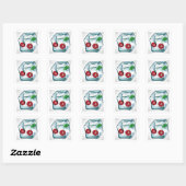Ice Cube Kersen Stickers (Vel)