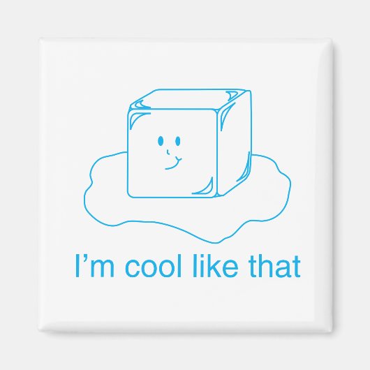 Ice Cube Magnet (Voorkant)