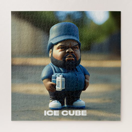 ICE CUBE Portret Fun Art Foto Legpuzzel (Verticaal)