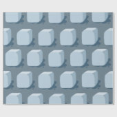 Ice Cube Wrapping Paper Cadeaupapier (Vlak)
