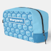 Ice Cubes Blue Toilettas Toilettasje (Rechterhoek)