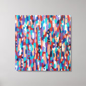 Ice Dance Abstract Canvas Afdruk (Voorkant)