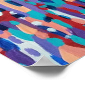 Ice Dance Abstract Poster (Hoek)