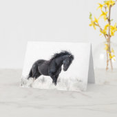 "Ice Dancer" Opmerking Kaart (Gele Bloem)