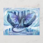 Ice Dragon Briefkaart van Molly Harrison (Voorkant)