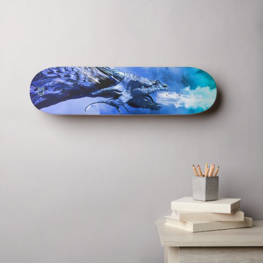 Ice Dragon Dd Brand Persoonlijk Skateboard (Muurkunst (Horizontaal))