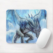 Ice Dragon Mousepad Muismat (Met muis)