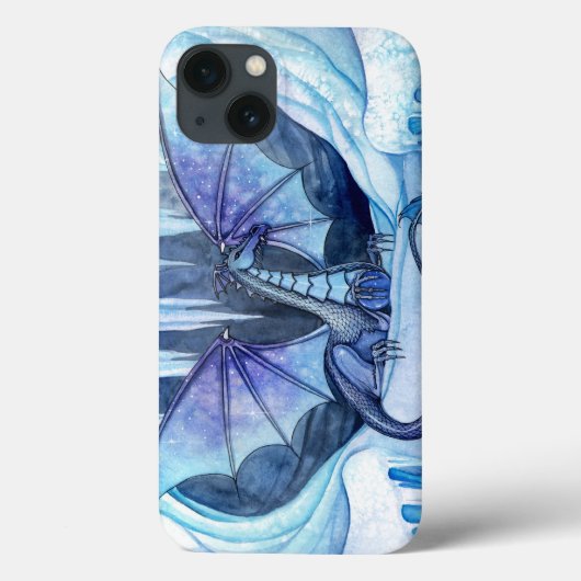 Ice Dragon Mystical Fantasy Art Artwork Dragons Case-Mate iPhone Case (Achterkant)