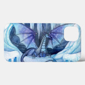 Ice Dragon Mystical Fantasy Art Artwork Dragons Case-Mate iPhone Case (Achterkant (horizontaal))