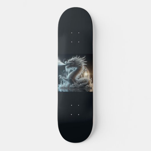 Ice Dragon Persoonlijk Skateboard (Voorkant)