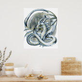 Ice Dragon Poster (Keuken)