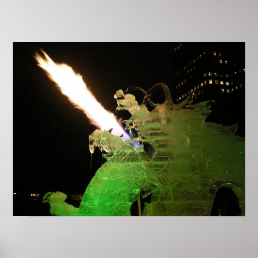 Ice Dragon Poster (Voorkant)