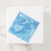 Ice dragon with antlers bedankjes labels (In situ)