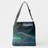 Ice Edge Polar Beer - Alaska Crossbody Tas (Achterkant)