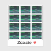 Ice Edge Polar Beer - Alaska Postage Sticker (Vel)