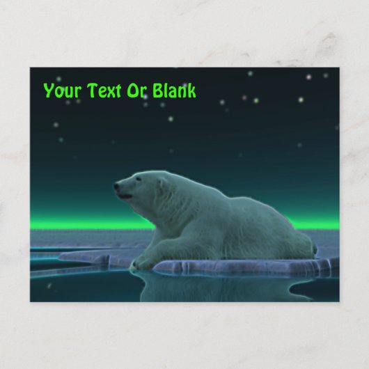 Ice Edge Polar Beer Briefkaart (Voorkant)