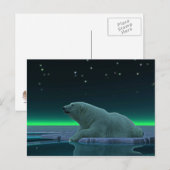 Ice Edge Polar-Beer Briefkaart (Voorkant / Achterkant)