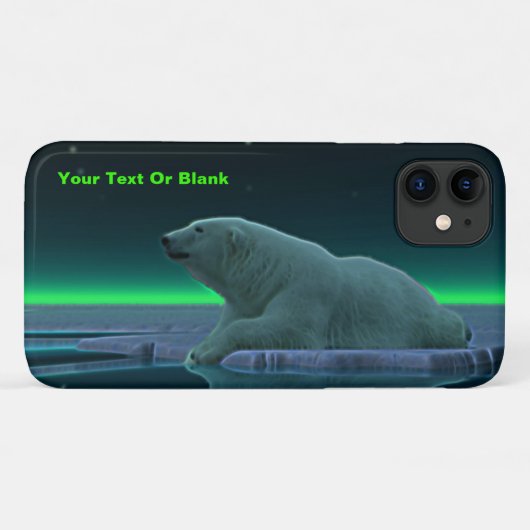 Ice Edge Polar-Beer Case-Mate iPhone Case (Achterkant (horizontaal))