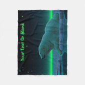 Ice Edge Polar-Beer Fleece Deken (Voorkant)