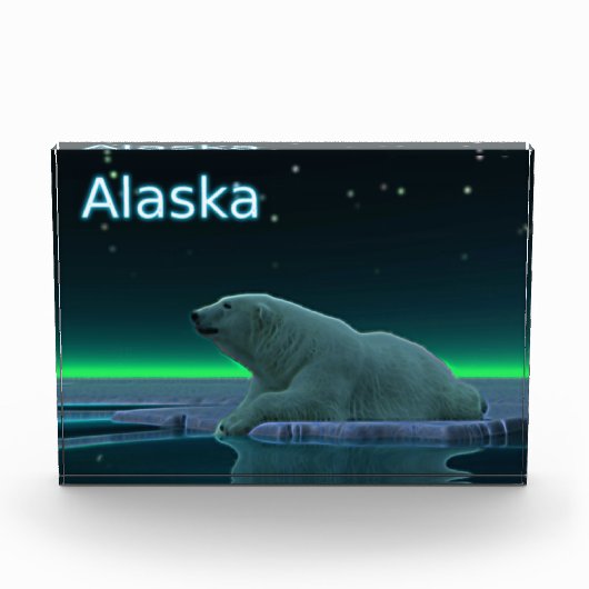 Ice Edge Polar-Beer Fotoblokken (Voorkant)