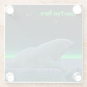 Ice Edge Polar-Beer Glazen Onderzetter (Achterkant)
