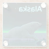 Ice Edge Polar-Beer Glazen Onderzetter (Achterkant)