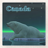 Ice Edge Polar-Beer Glazen Onderzetter (Voorkant)