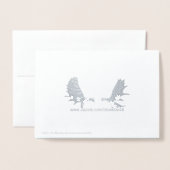 Ice Edge Polar Beer - Groeten van de seizoen Folie Kaarten (Met envelop)