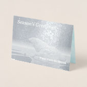 Ice Edge Polar Beer - Groeten van de seizoen Folie Kaarten (Voorkant)