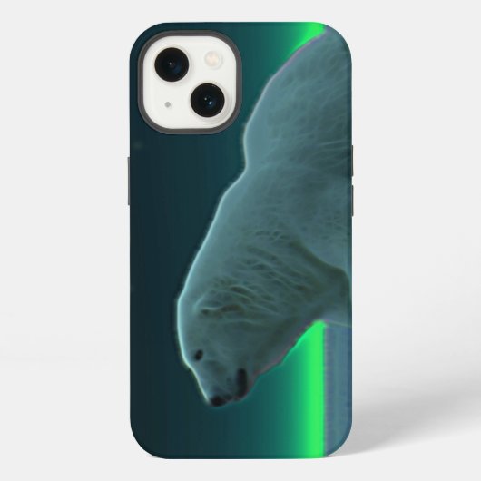Ice Edge Polar-Beer iPhone Hoesje (Achterkant)