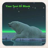 Ice Edge Polar-Beer Kartonnen Onderzetters (Voorkant)