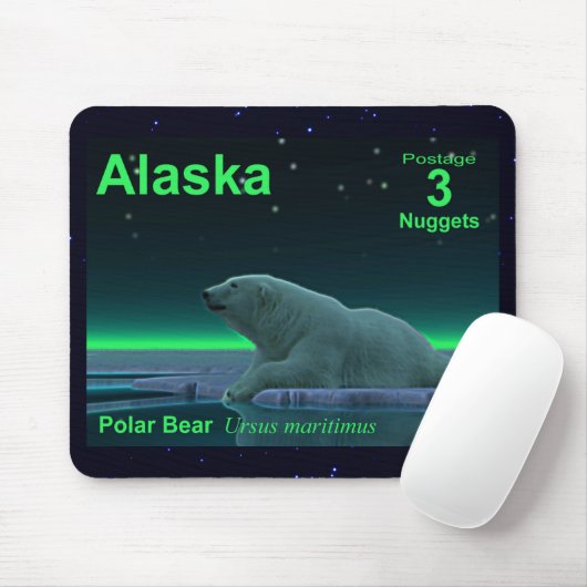 Ice Edge Polar-Beer Muismat (Met muis)