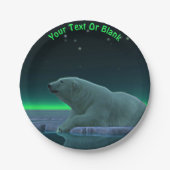 Ice Edge Polar-Beer Papieren Bordje (Voorkant)