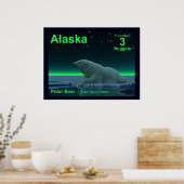 Ice Edge Polar-Beer Poster (Keuken)