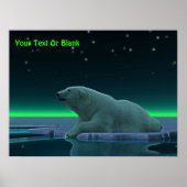 Ice Edge Polar-Beer Poster (Voorkant)