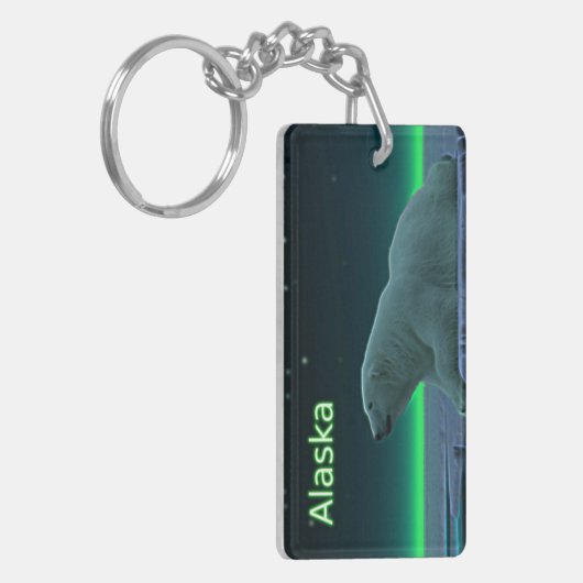 Ice Edge Polar-Beer Sleutelhanger (Voorkant Links)