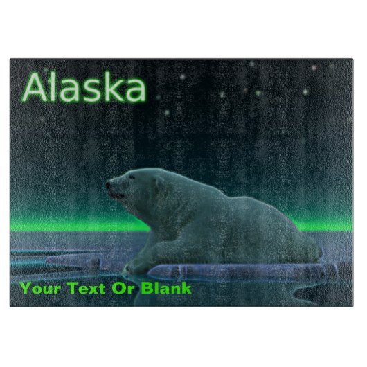 Ice Edge Polar-Beer Snijplank (Voorkant)