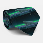 Ice Edge Polar-Beer Stropdas (Opgerold)