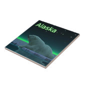 Ice Edge Polar-Beer Tegeltje (Zijkant)