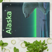 Ice Edge Polar-Beer Theedoek (Gevouwen)