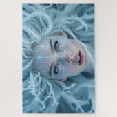 Ice Element Muse met platina bevroren haar Legpuzzel (Verticaal)