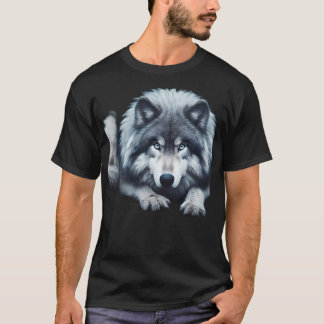 Ice-Eyed Wolf: de geest van het noordelijke wild T-shirt