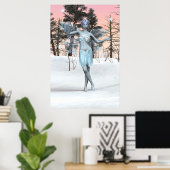 Ice Fairy Poster (Thuiskantoor)