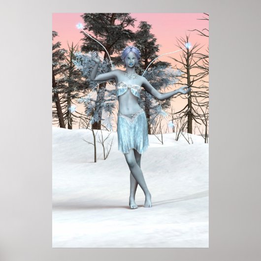Ice Fairy Poster (Voorkant)