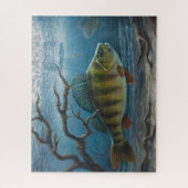 Ice Fishing for Perch Legpuzzel (Verticaal)