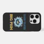 Ice Fishing For Walleye Hard Water Big Fish Gift iPhone Hoesje (Achterkant horizontaal)