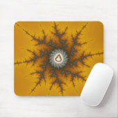 Ice Flake - Fractal Mousepad Muismat (Met muis)
