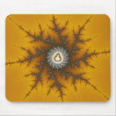 Ice Flake - Fractal Mousepad Muismat (Voorkant)