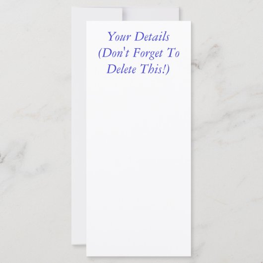 ICE FLAT-KAART (Achterkant)