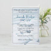 Ice Floe Invitation Kaart (Staand voorkant)